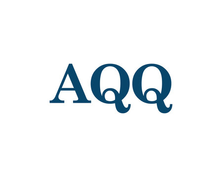 AQQ logo design vector template