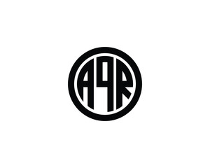 AQR Logo design vector template