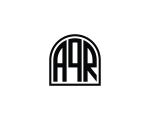 AQR Logo design vector template