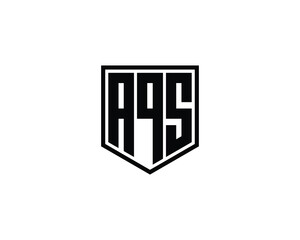 AQS logo design vector template