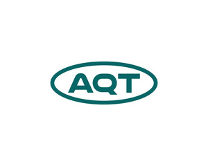 AQT Logo design vector template