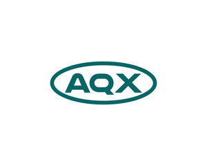 AQX logo design vector template