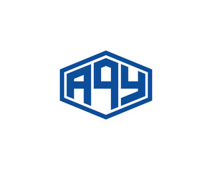 AQY logo design  vector template