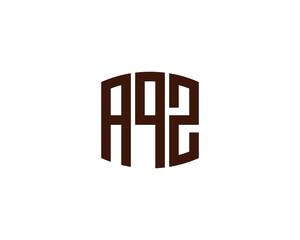 AQZ logo design vector template