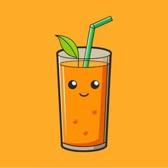 orange icon fresh fruits illustrations