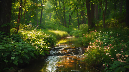 Tranquilidade na Floresta Yoga Meditação e Natureza em Harmonia