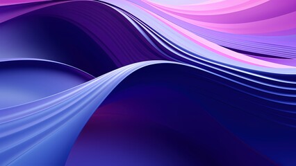 Colorful Abstract Flowing Lines Background