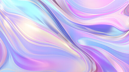 Obraz premium abstract iridescent rainbow foil texture pastel background