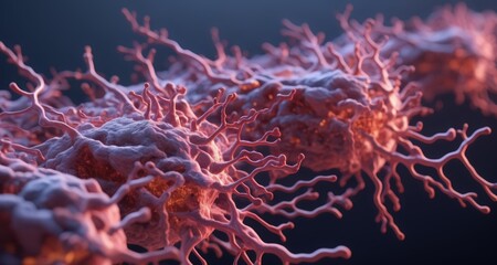  Molecular marvels - A close-up view of the intricate beauty of cell structures