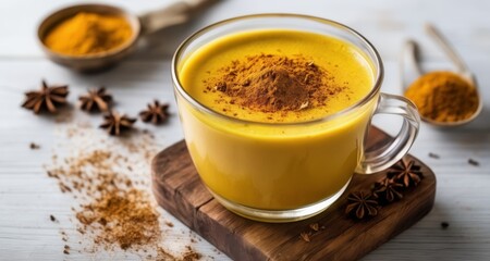  Warm and cozy - A comforting cup of spiced latte