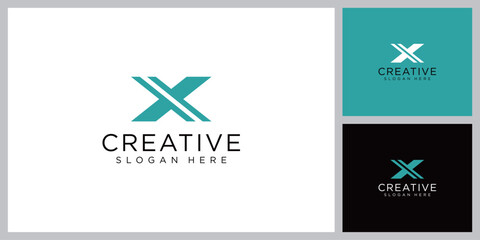 Letter X vector Logo Template Illustration Design