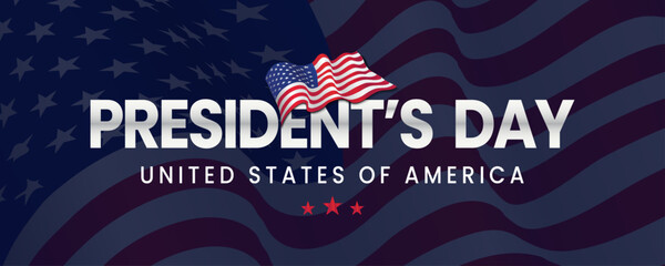 AMERICA 2024 PRESIDENT ELECTION EVENT BANNER - obrazy, fototapety, plakaty