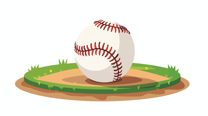 Field baseball related icon image vector illustratio