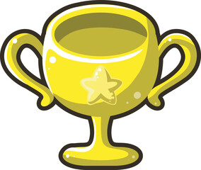 Icon of game art. Driving games and shooting games. Premium game icon. Custom icon sprites badges. Warrior game elements. Weapon and award icon clip art. Game vector illustration elements art.