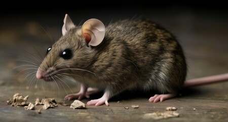  Curiosity piqued - A mouse's exploration of a new world