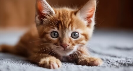  Curiosity meets innocence - A kitten's first exploration