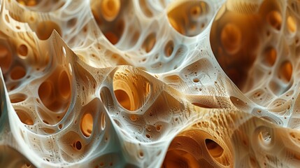 Wood's intricate fibers showcase nature's hidden architecture
