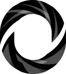 Colorful icon app abstract logo design