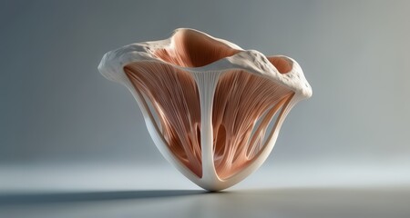  Ethereal sculpture, a blend of art and science