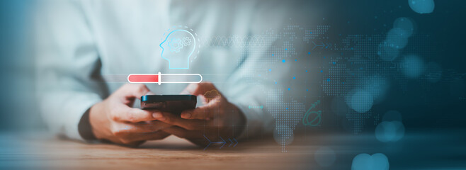 Global internet connection application technology for business and digital marketing ,finance and banking digital link technology ,cybersecurity management ,artificial intelligence future innovation