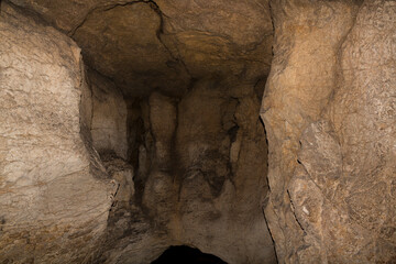 Speleology. The Bacho Kiro cave, Dryanovo, Bulgaria.