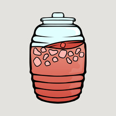 Agua Fresca Illustration