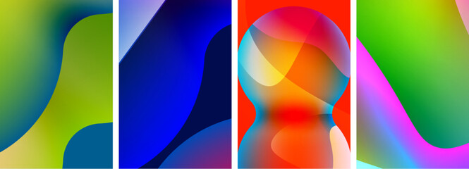 Abstract colors. Abstract backgrounds for wallpaper, business card, cover, poster, banner, brochure, header, website