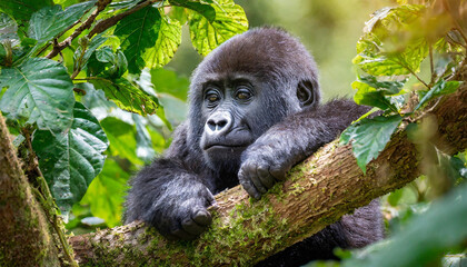 Mountain Gorilla Cub 1