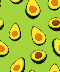 avocado fruit wallpaper