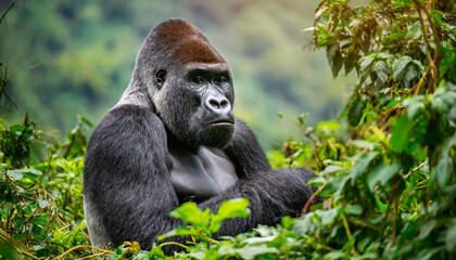 Obraz premium Silverback Gorilla 3
