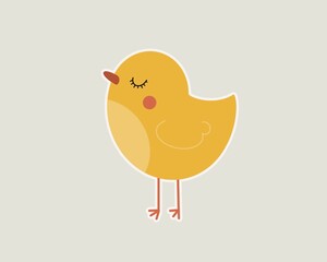 easter  chicken sticker