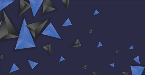 Abstract composition of triangle. Minimal geometric background.