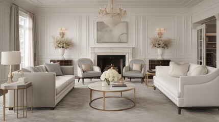 Timeless Elegance Create a space that exudes timeless elegance with classic furnishings