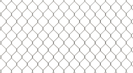 Fototapeta premium Beyond the Surface: Delve deeper into the strength of your steel wire mesh with this 3D illustration. Isolated on a transparent background, it allows for creative customization and diverse application
