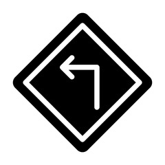 turn left icon
