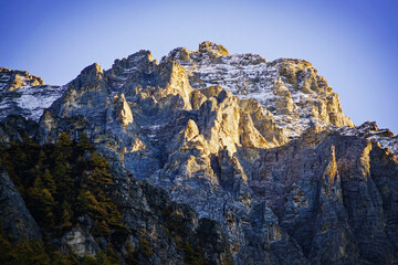 Snowy Mountains in Daocheng, Western Sichuan Province, China