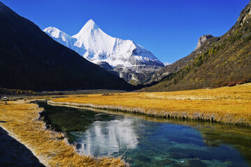 Yangmaiyong Snowpeak, Daocheng, Western Sichuan Province, China