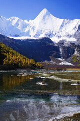 Yangmaiyong Snowpeak, Daocheng, Western Sichuan Province, China