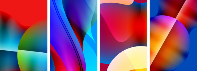 Abstract colors. Abstract backgrounds for wallpaper, business card, cover, poster, banner, brochure, header, website