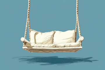 Rocking or Swinging: The gentle rocking motion in a rocking chair or a swing can have a soothing