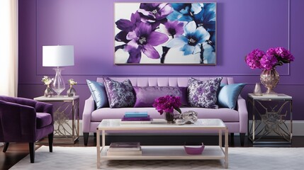 Vivid Violet Energize your space with shades of vivid violet