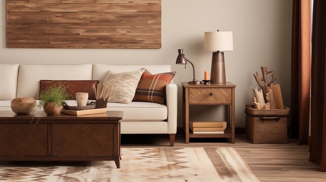 Warm Walnut Add warmth and richness to your space with shades of warm walnut