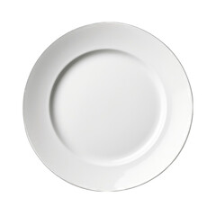 1 empty white plate png