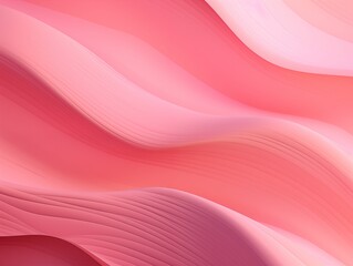 Abstract Pink Waves Background. Generative AI