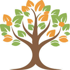 Obraz premium Set of trees 3d vector icons. Collection of green trees on white background. Design elements. Vector illustration in cartoon style.