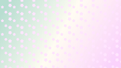 シンプルな桜のグラデーション壁紙⭐︎