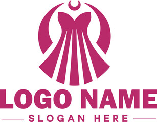  Fashion logo Luxury Glamour Elegant Logo Icon clean flat modern minimalist business logo editable vector