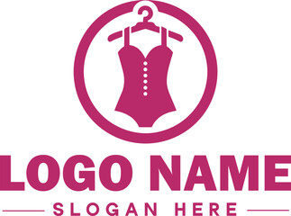  Fashion logo Luxury Glamour Elegant Logo Icon clean flat modern minimalist business logo editable vector