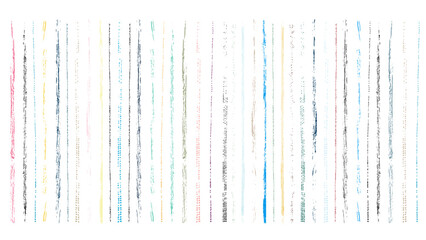 set colorful watercolor brush strokes on the white. Grunge Paint stripe . Vector brush Stroke.