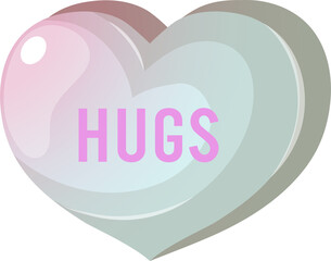 Sweet Conversation on Candy Hearts Pastel Color for Valentine s Day